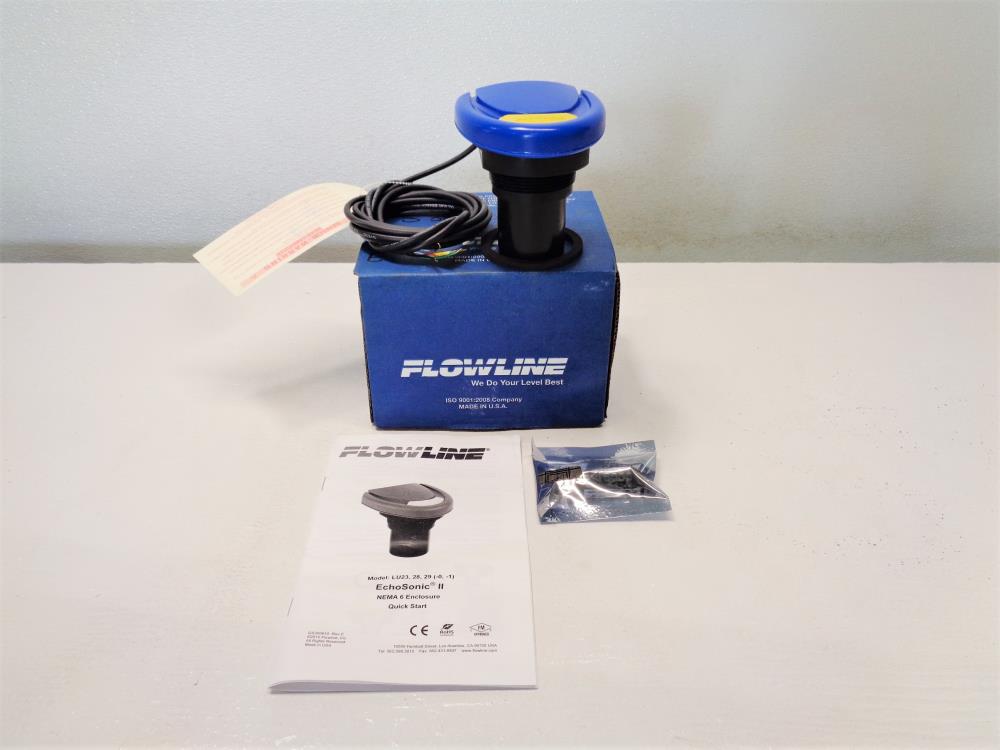 Flowline EchoSonic II Ultrasonic Level Transmitter LU28-0